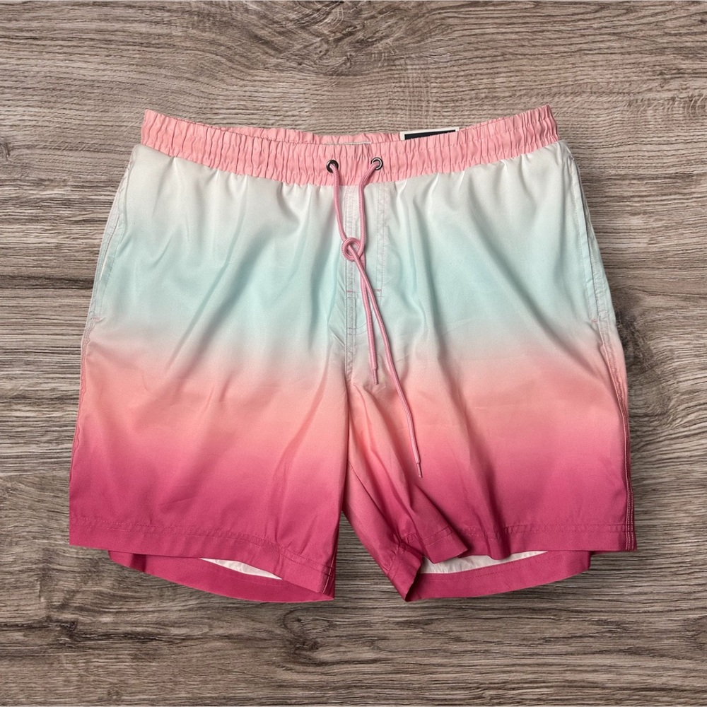 Men’s Club Room Aqua Whisper Swim Trunks